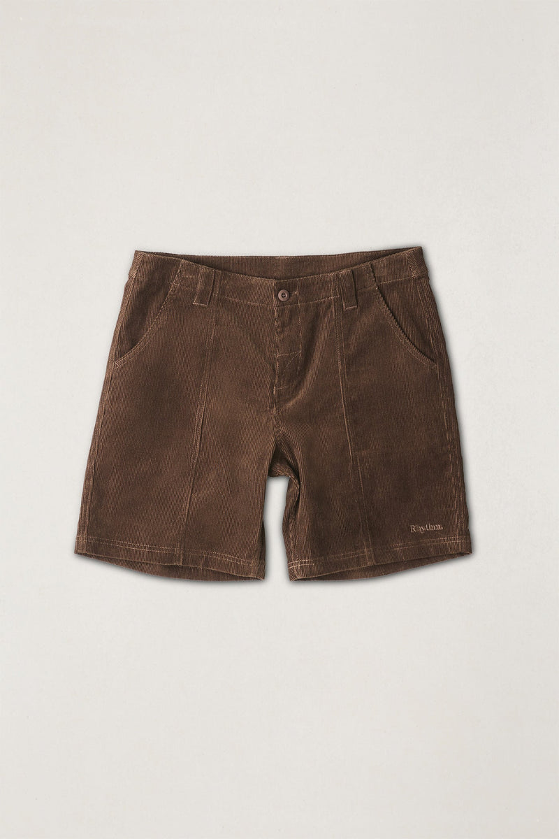 Haight Cord Short Chocolate