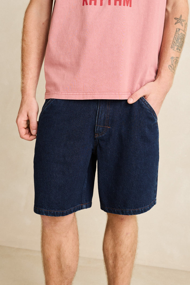 Denim Engineer Short Dark Blue Indigo