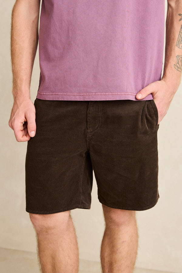 Broadcast Cord Short Chocolate