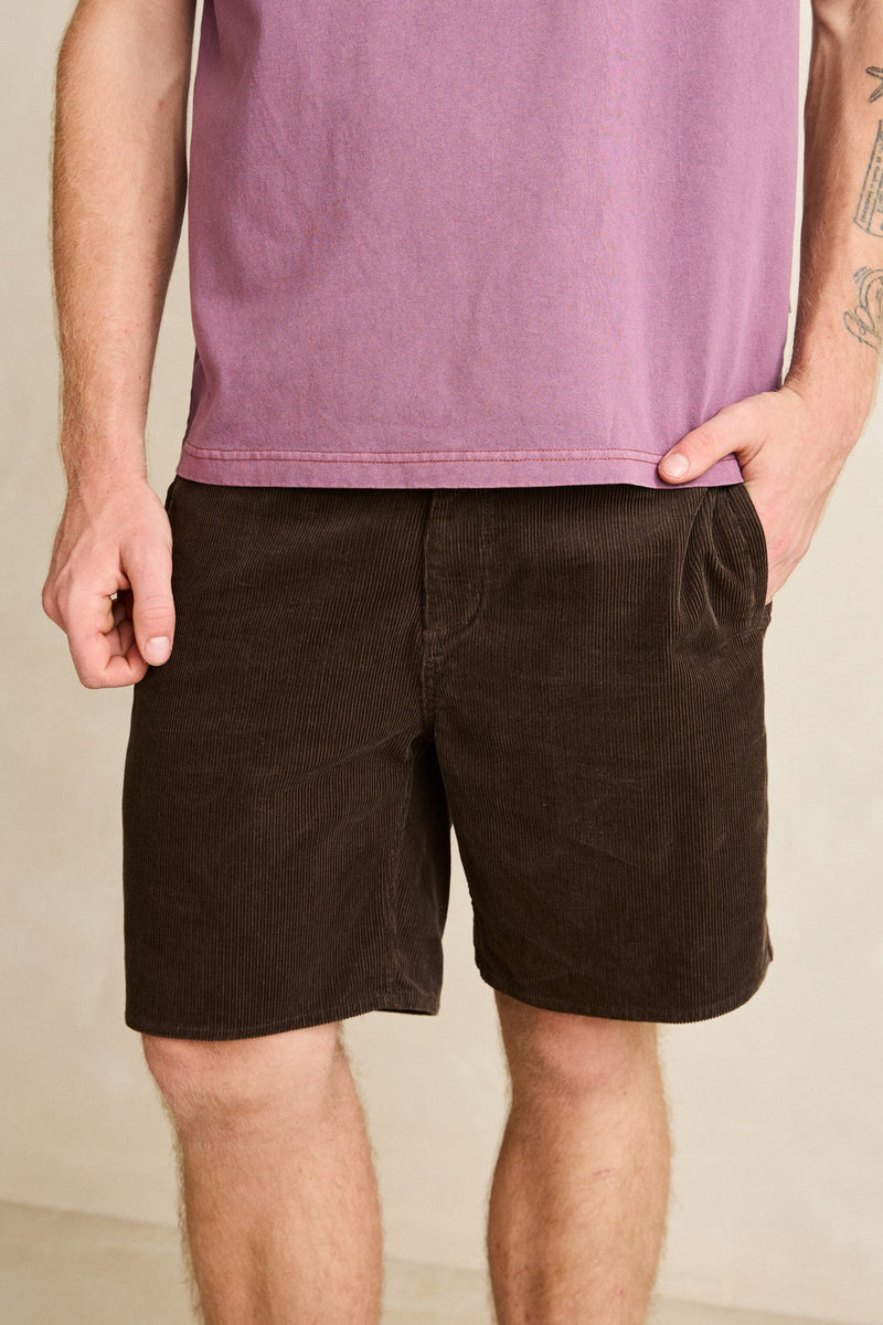 Broadcast Cord Short Chocolate
