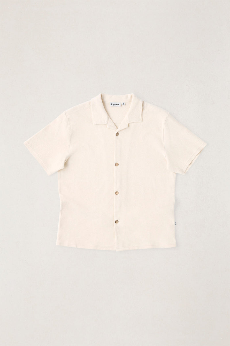 Reverse Terry Ss Shirt Natural