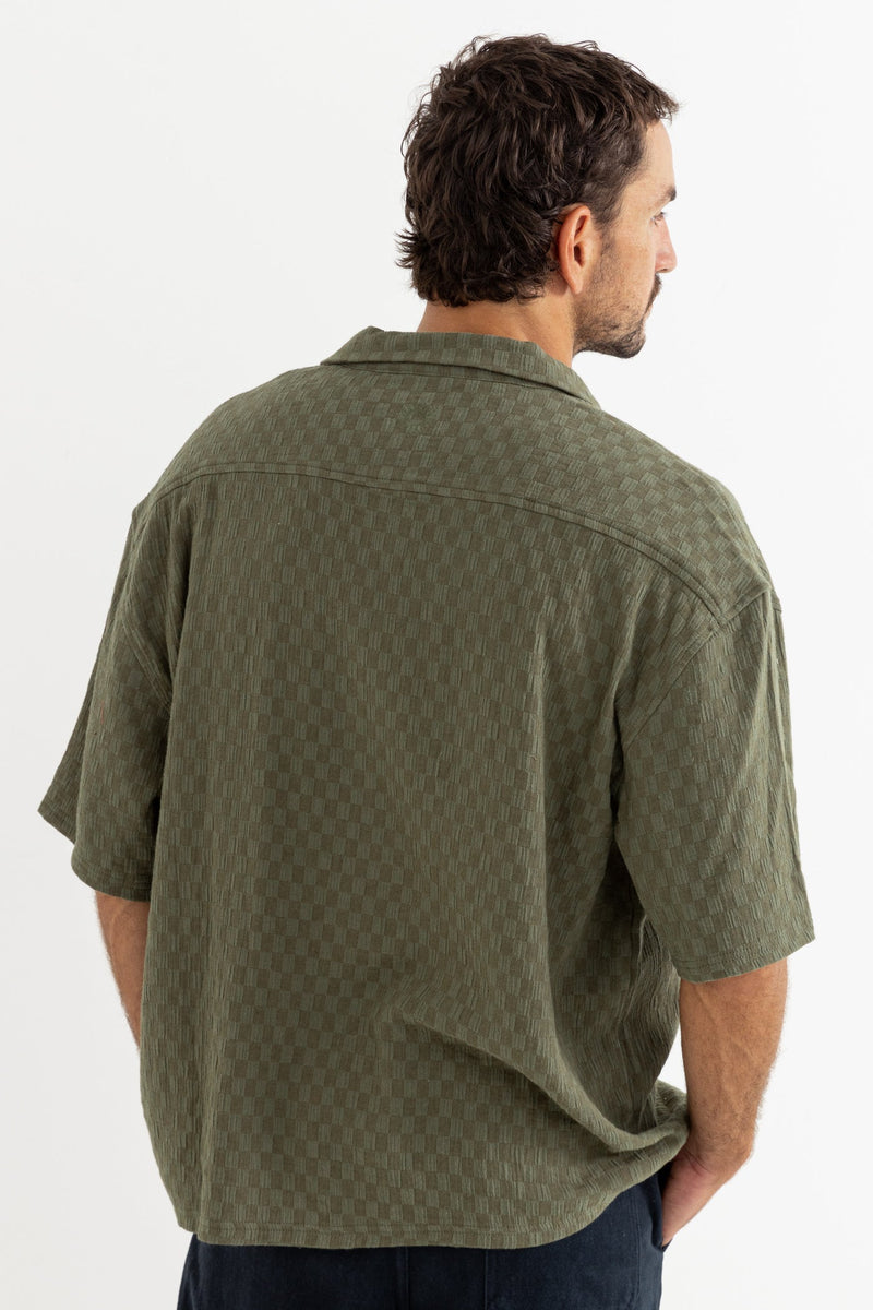 Wash Check Relaxed Ss Shirt Green – Rhythm US