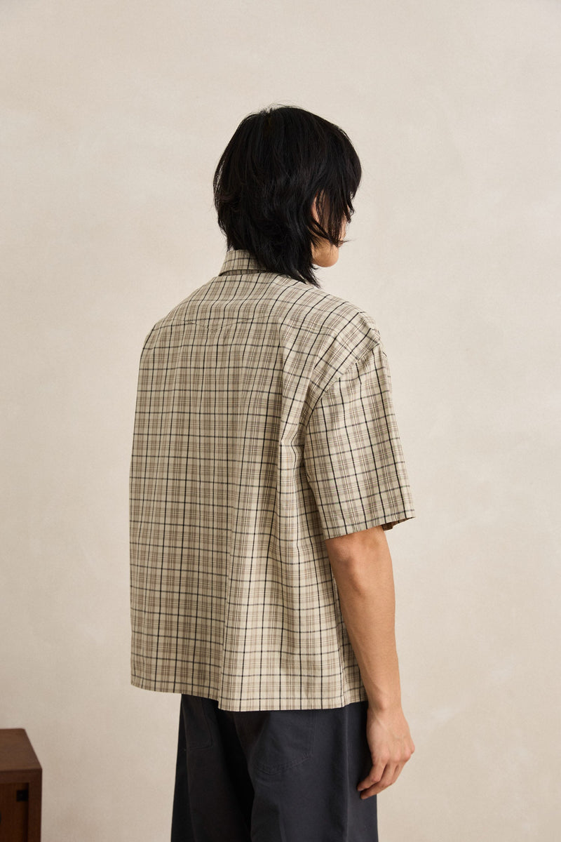 Longreach Relaxed Ss Shirt Cream