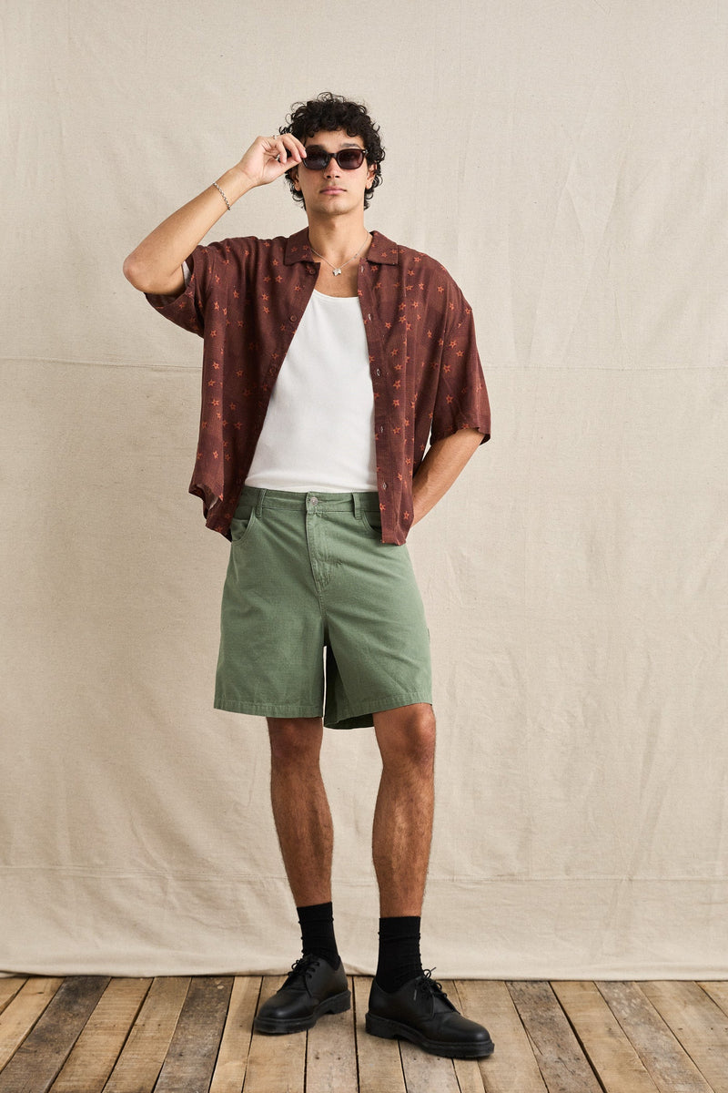 Ula Relaxed Ss Shirt Sienna