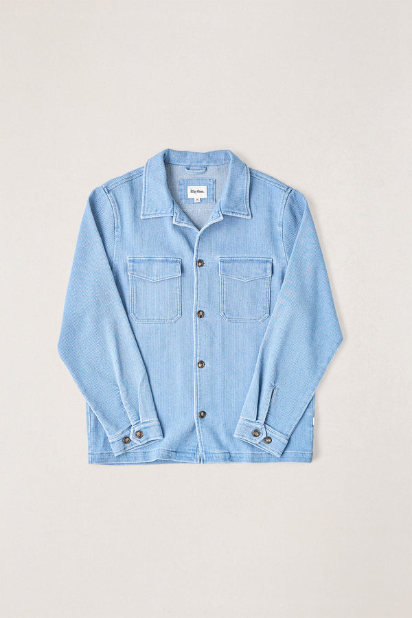 Textured Wale Work Shirt Stone Wash