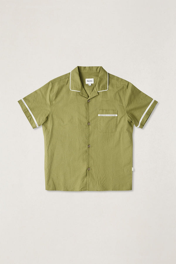 シャツ ART GALLERY CLOTHING S/S Button Down LARK WOVEN SHIRT 1960s woven button-down shirts at Art Gallery Clothing