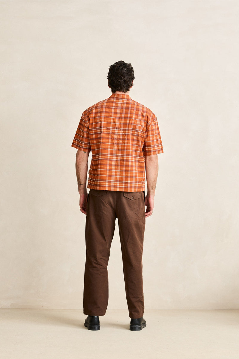 Heritage Bloom SS Shirt Tobacco