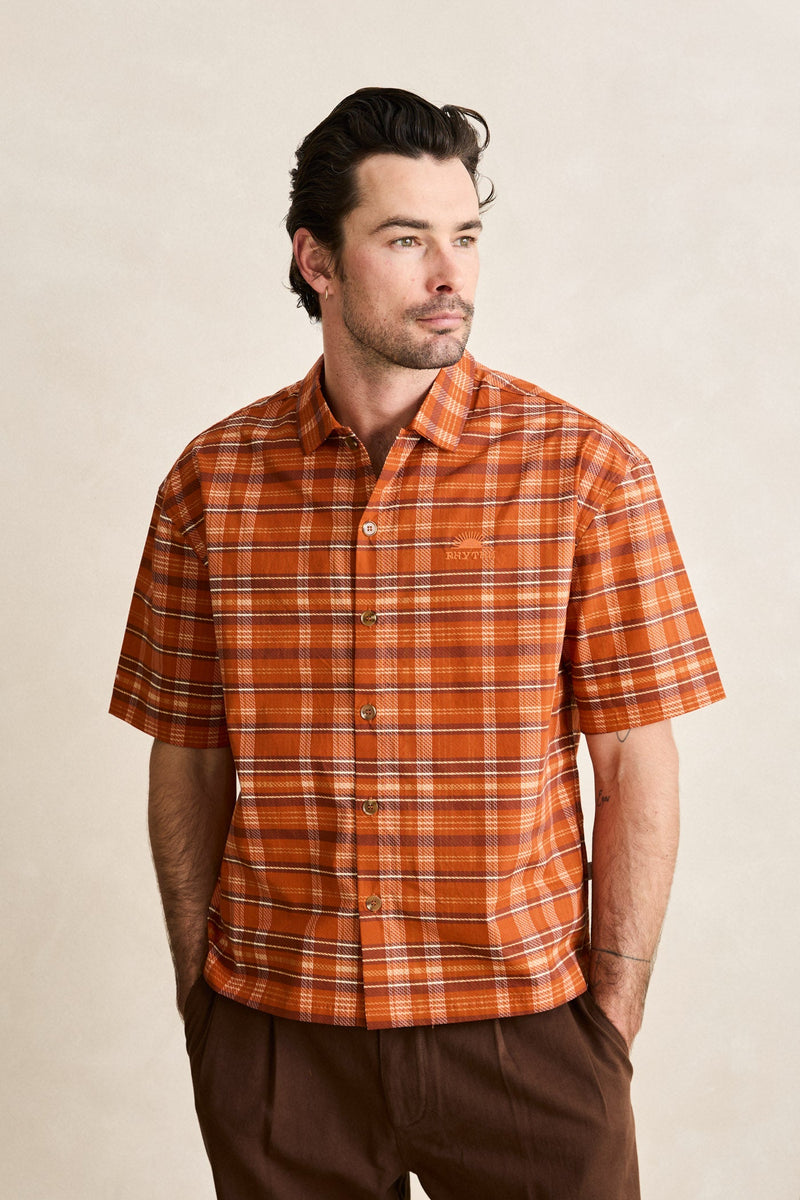 Heritage Bloom SS Shirt Tobacco