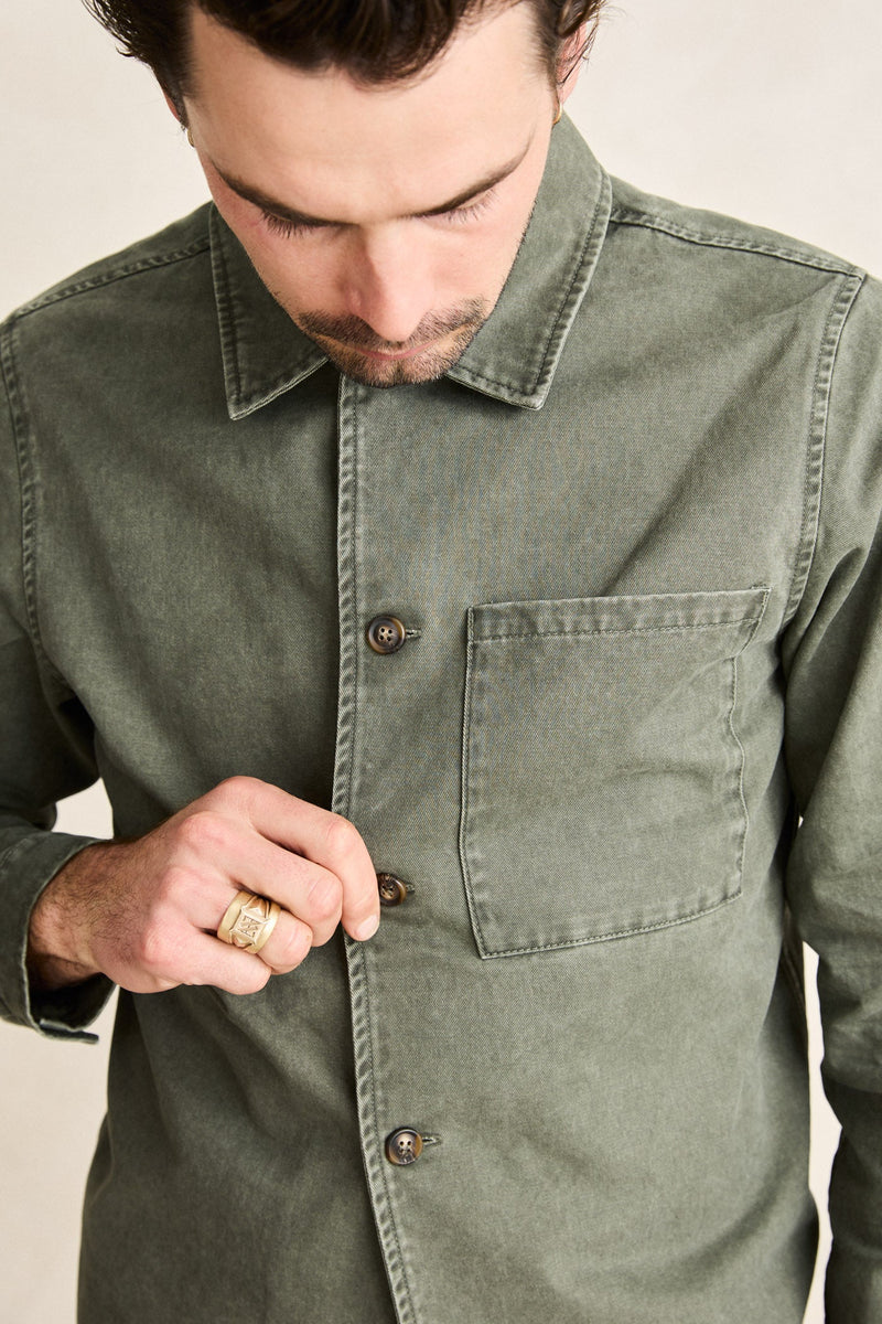 Field Guide LS Shirt Stone