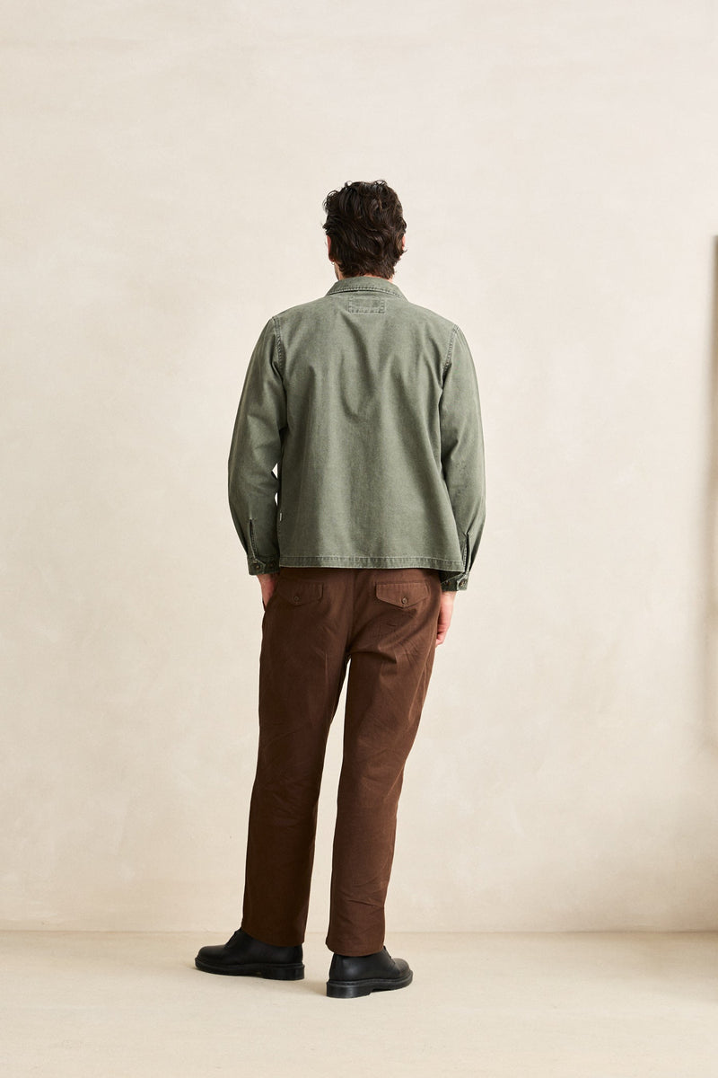 Field Guide LS Shirt Stone