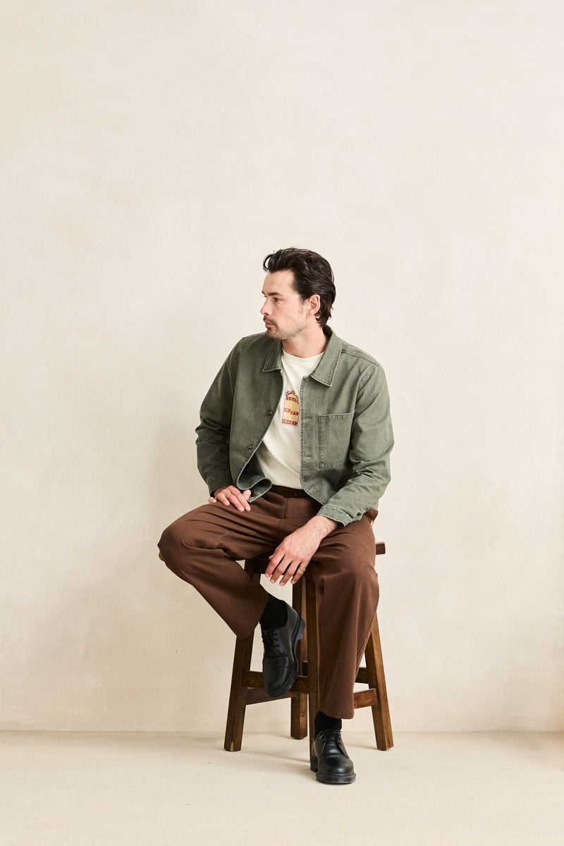 Field Guide LS Shirt Stone