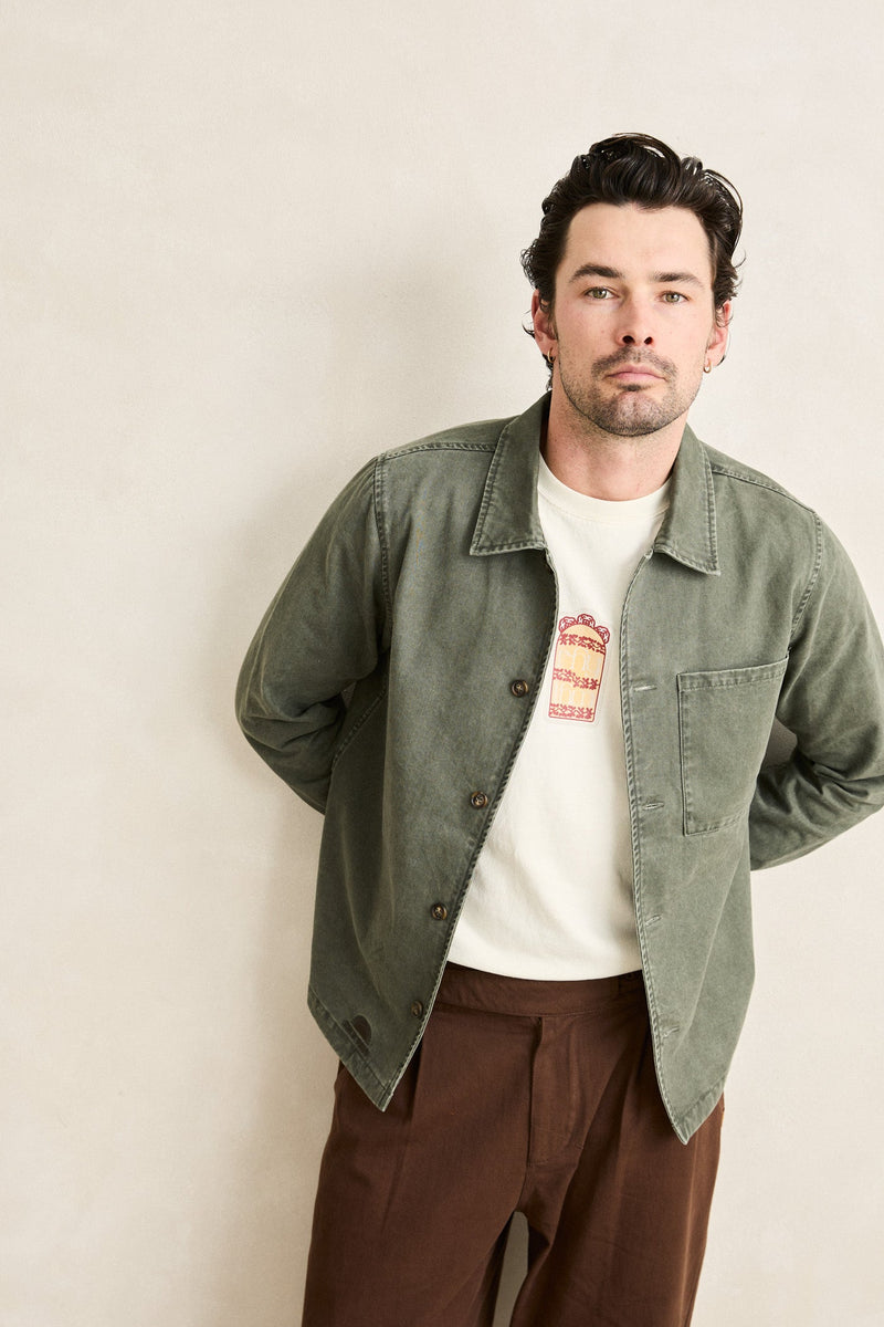 Field Guide LS Shirt Stone