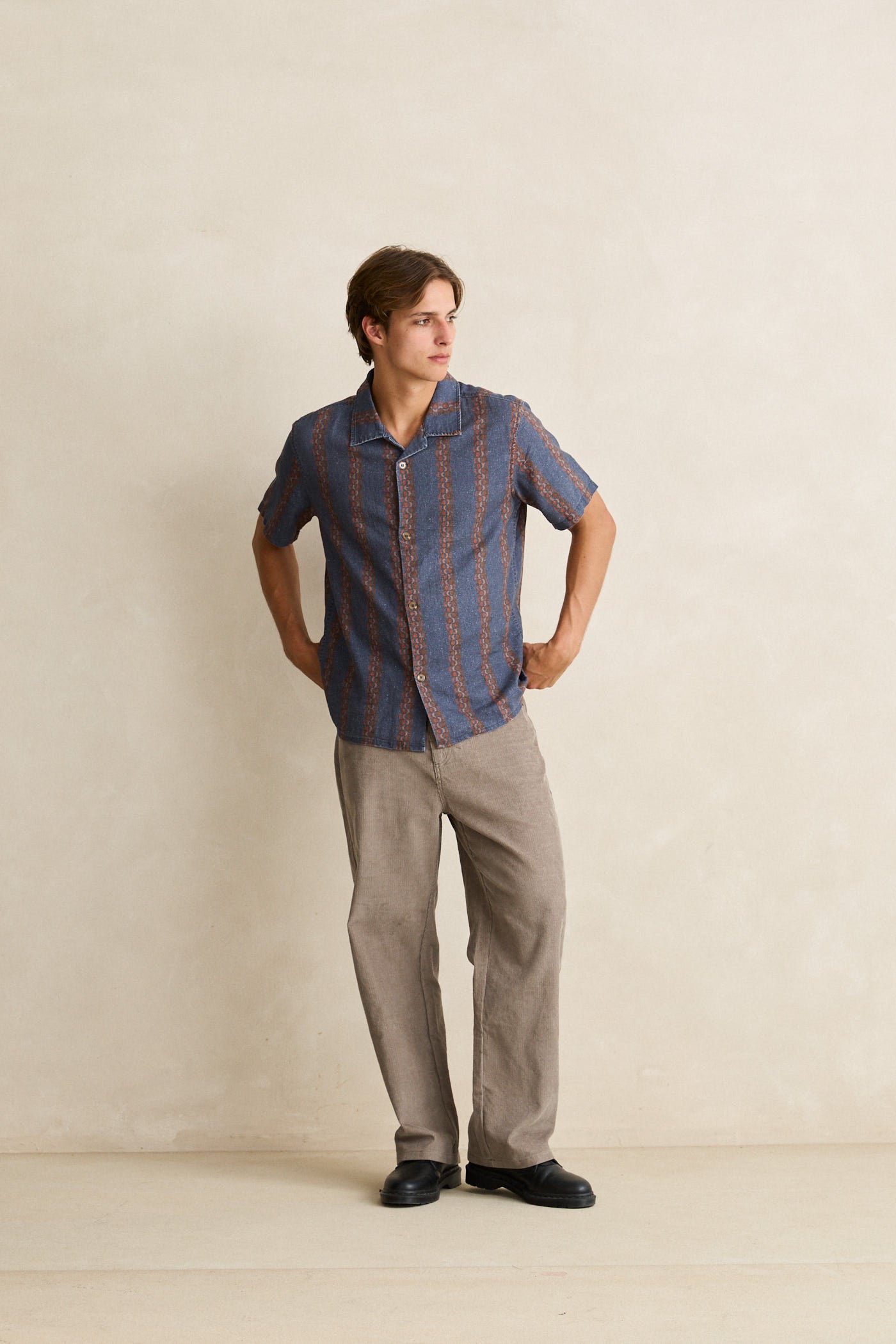Tremolo Ss Shirt Blue – Rhythm US