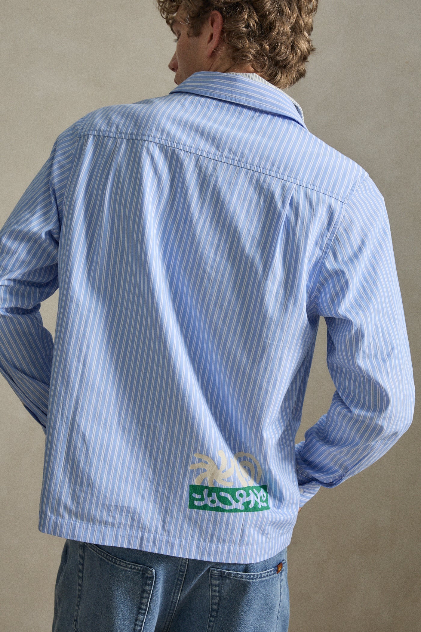 Ripple Striped Ls Shirt Pacific – Rhythm US