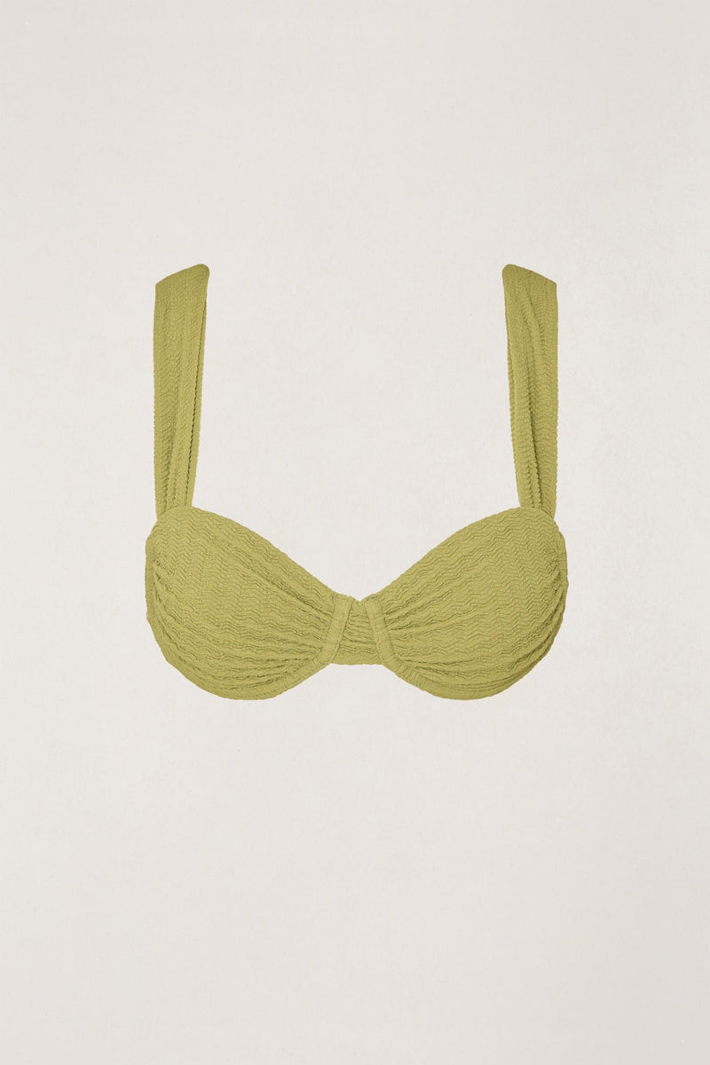 Tidewave Texture Underwire Balconette Top