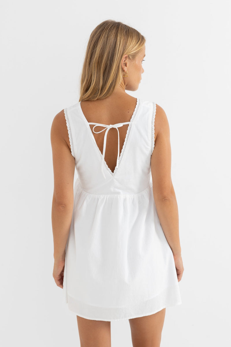 Presley Dress Off White