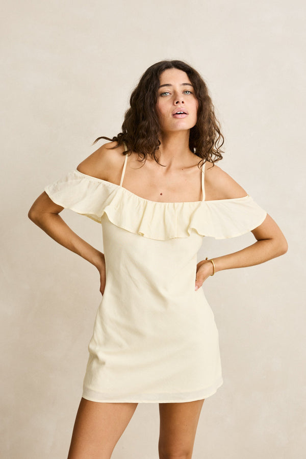 Gigi Dress Cream