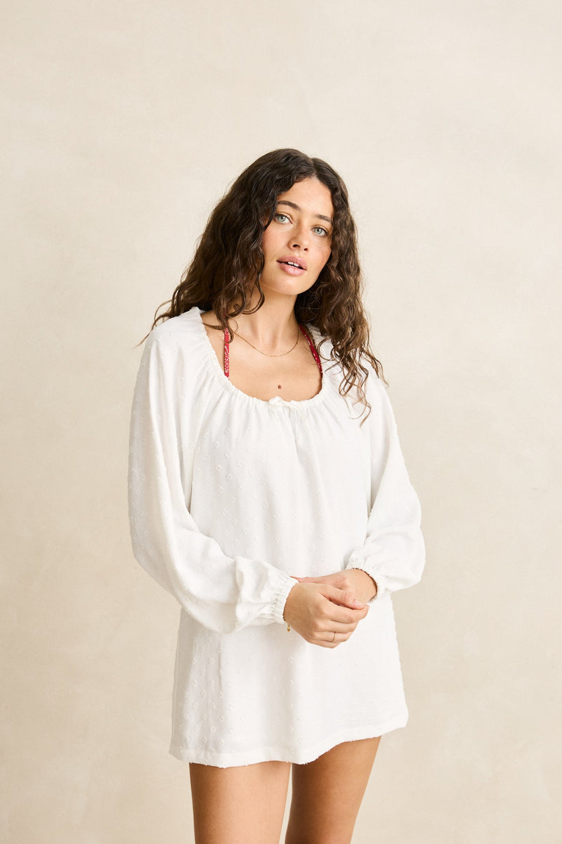 Leni Mini Dress White