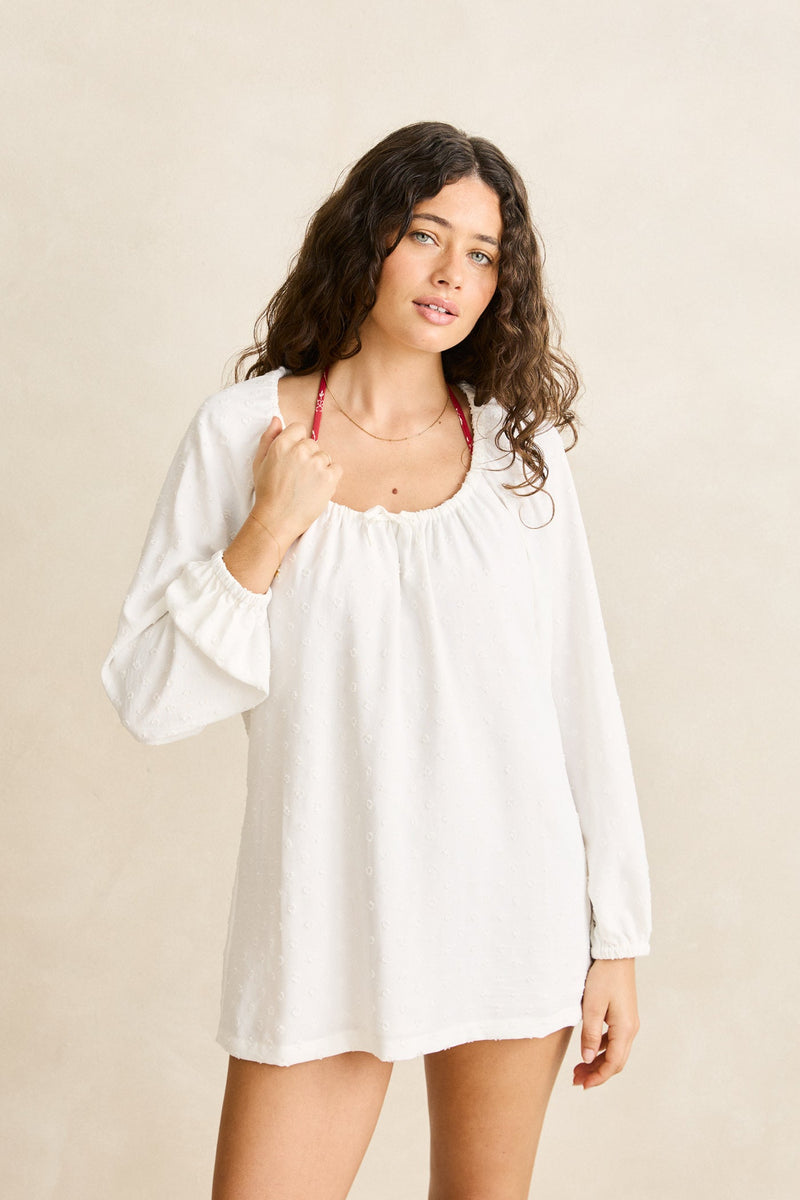Leni Mini Dress White