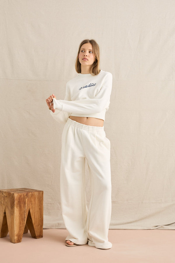Paradise Sweatshirt Coconut