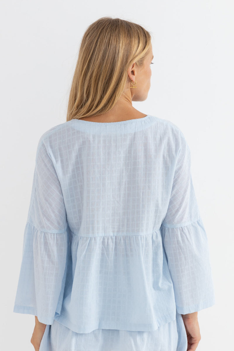 Taggie Tunic Top Blue