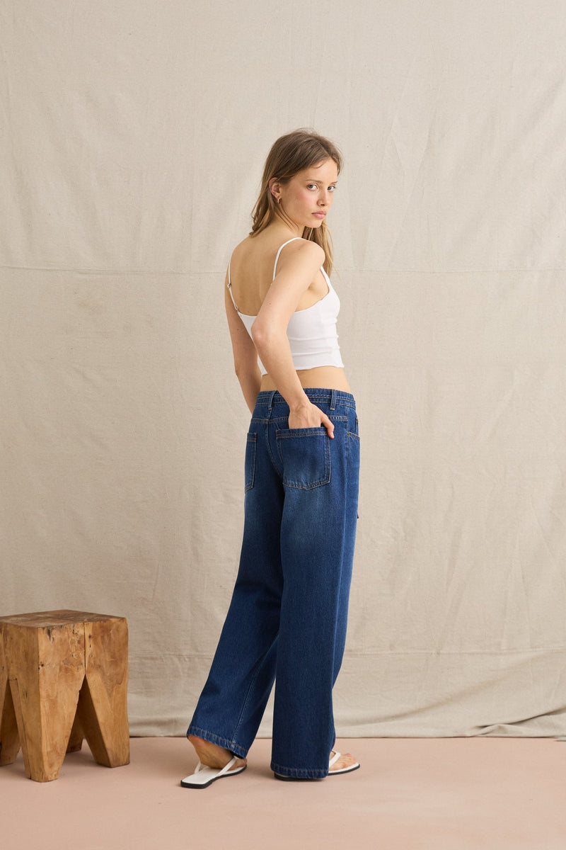 Hallie Frill Top Coconut