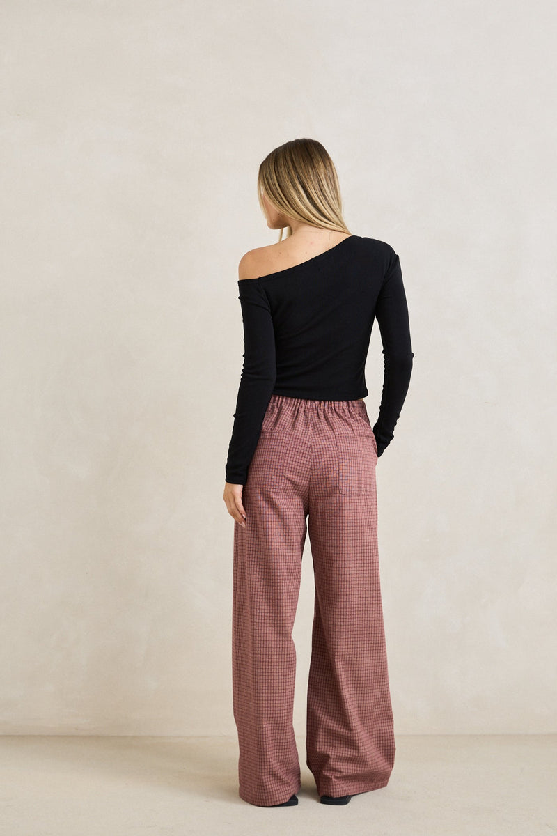 Juno Long Sleeve Top Black