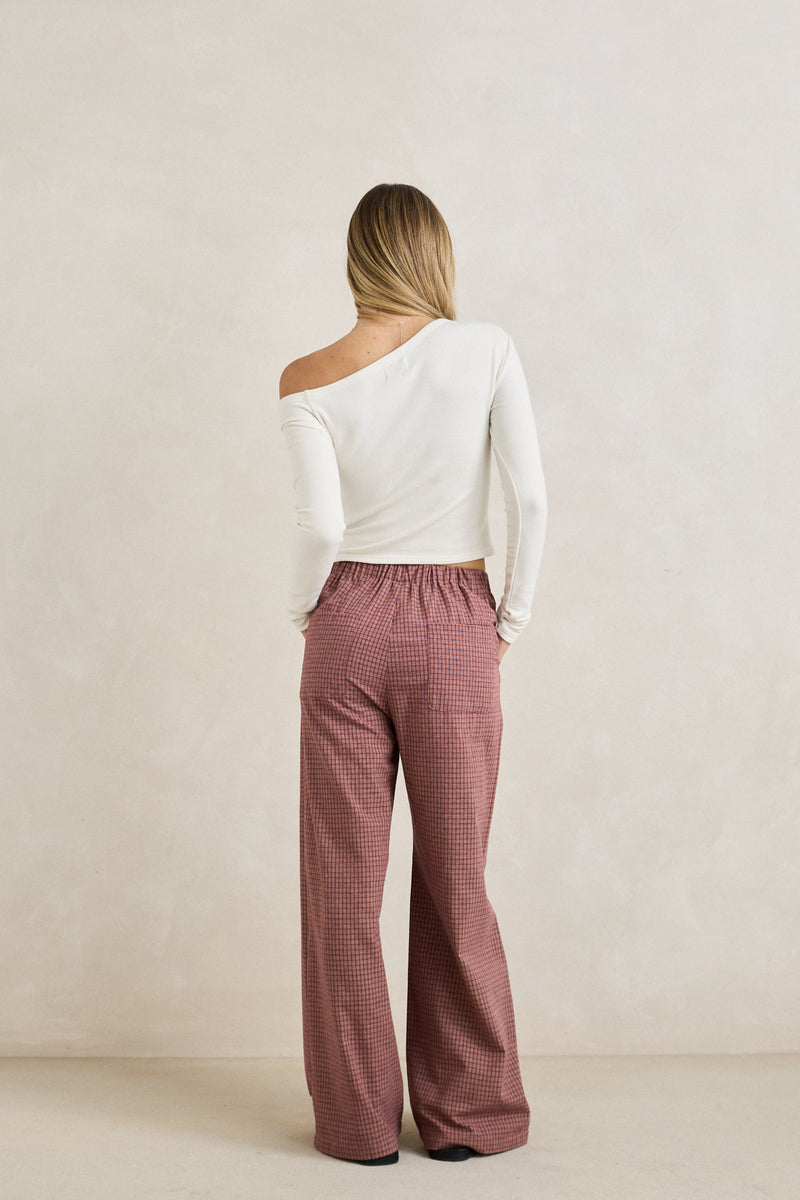 Juno Long Sleeve Top White