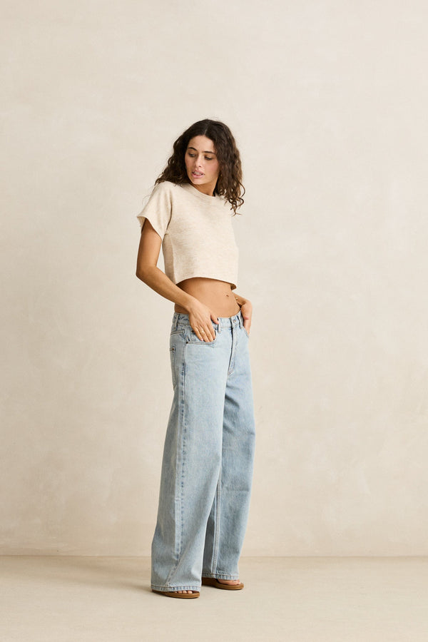 Marloe Knit Top Oat