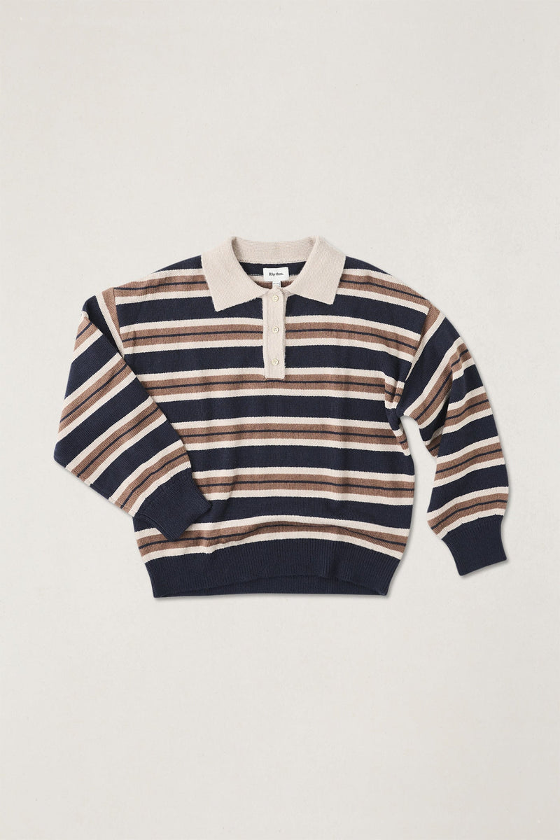 Shoreline Rugby Sweater Sand