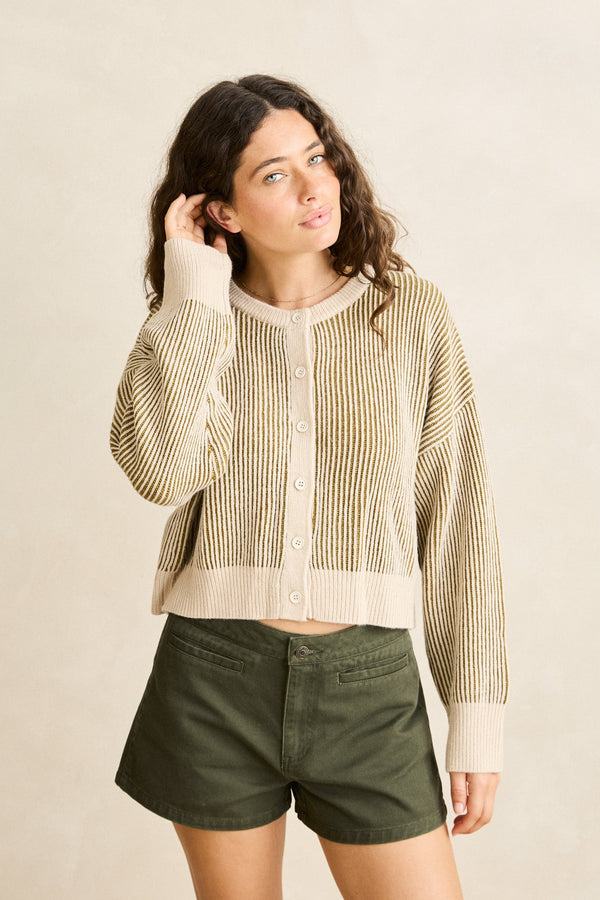 High Tide Cardigan Sweet Pea