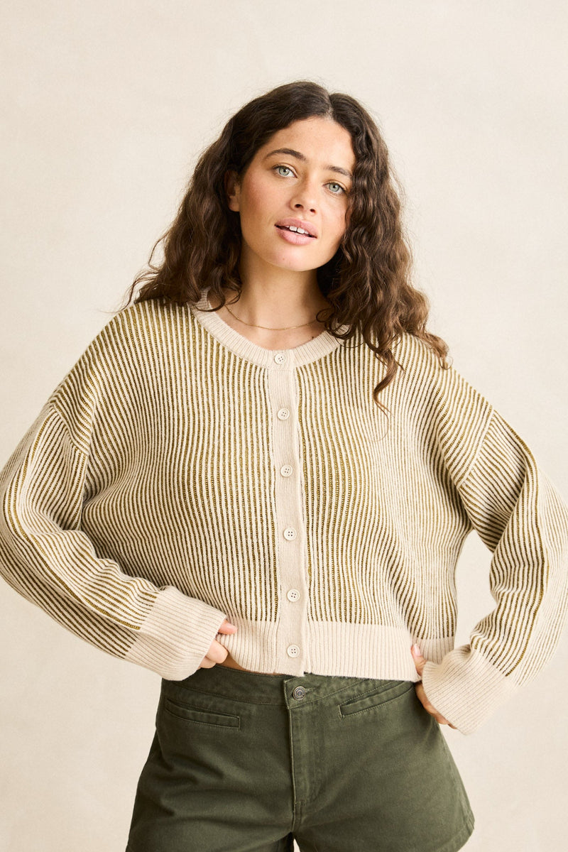 High Tide Cardigan Sweet Pea
