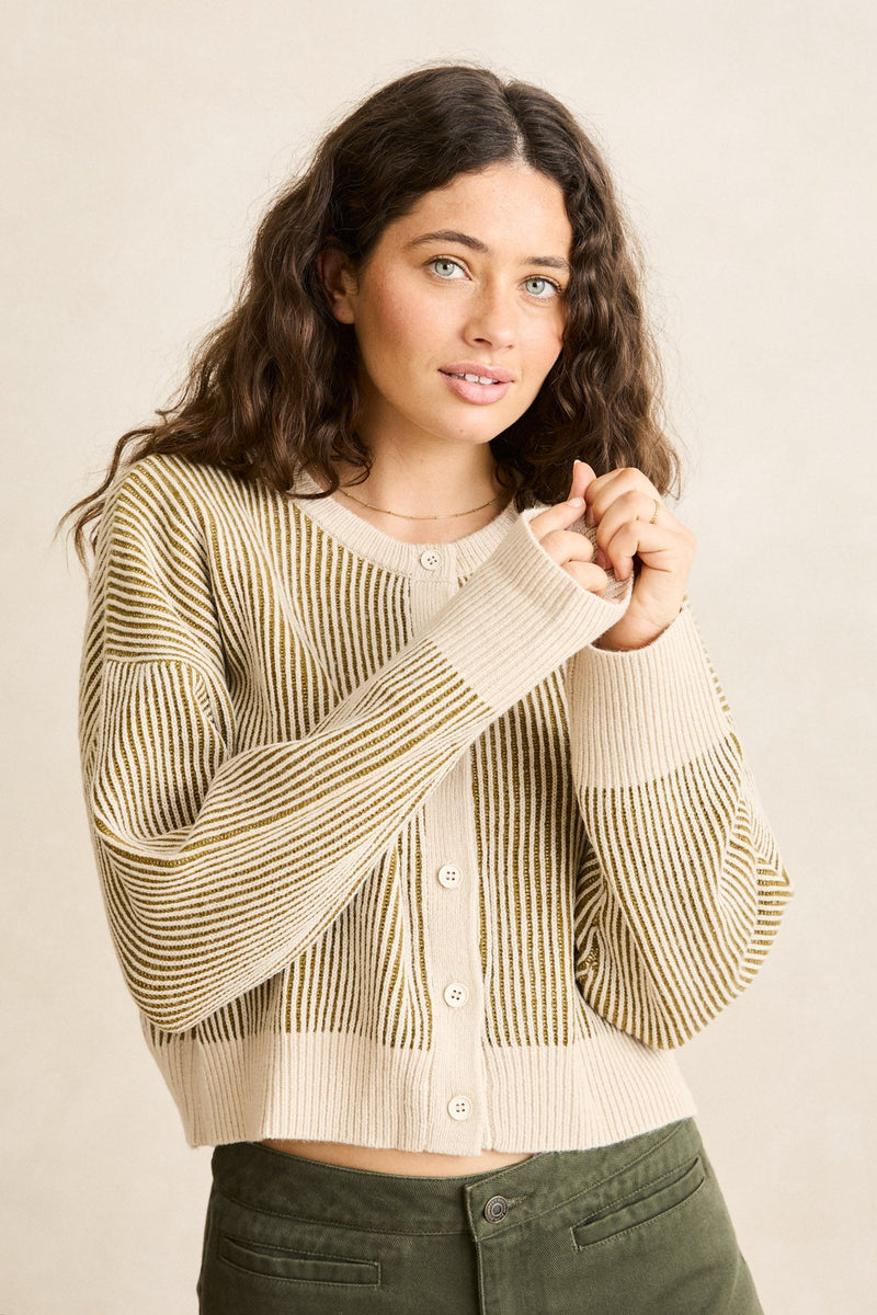 High Tide Cardigan Sweet Pea