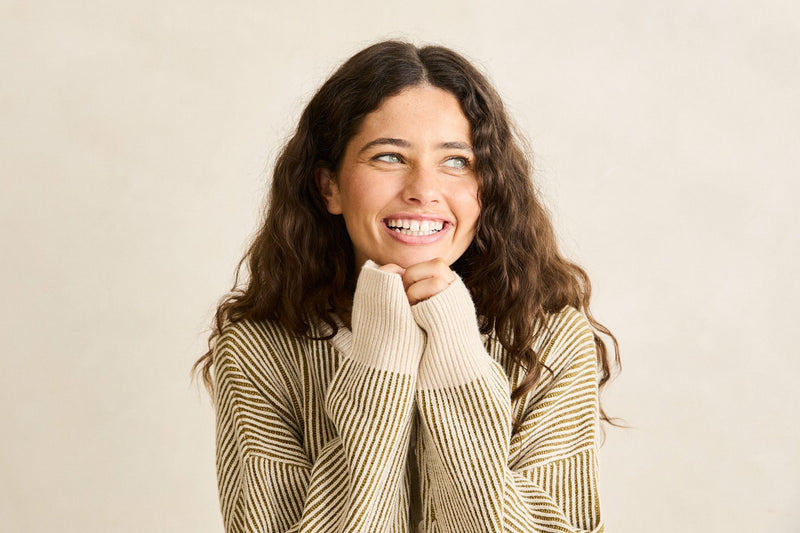 High Tide Cardigan Sweet Pea