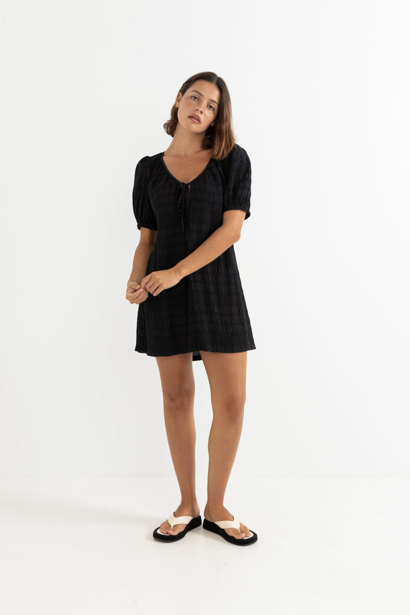 Sandy Cove Mini Dress Black