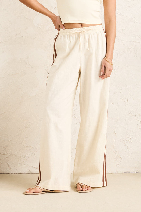 Hanalei Beach Pant Cream