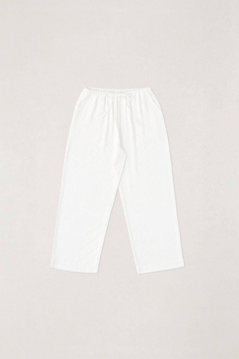Leni Beach Pant White