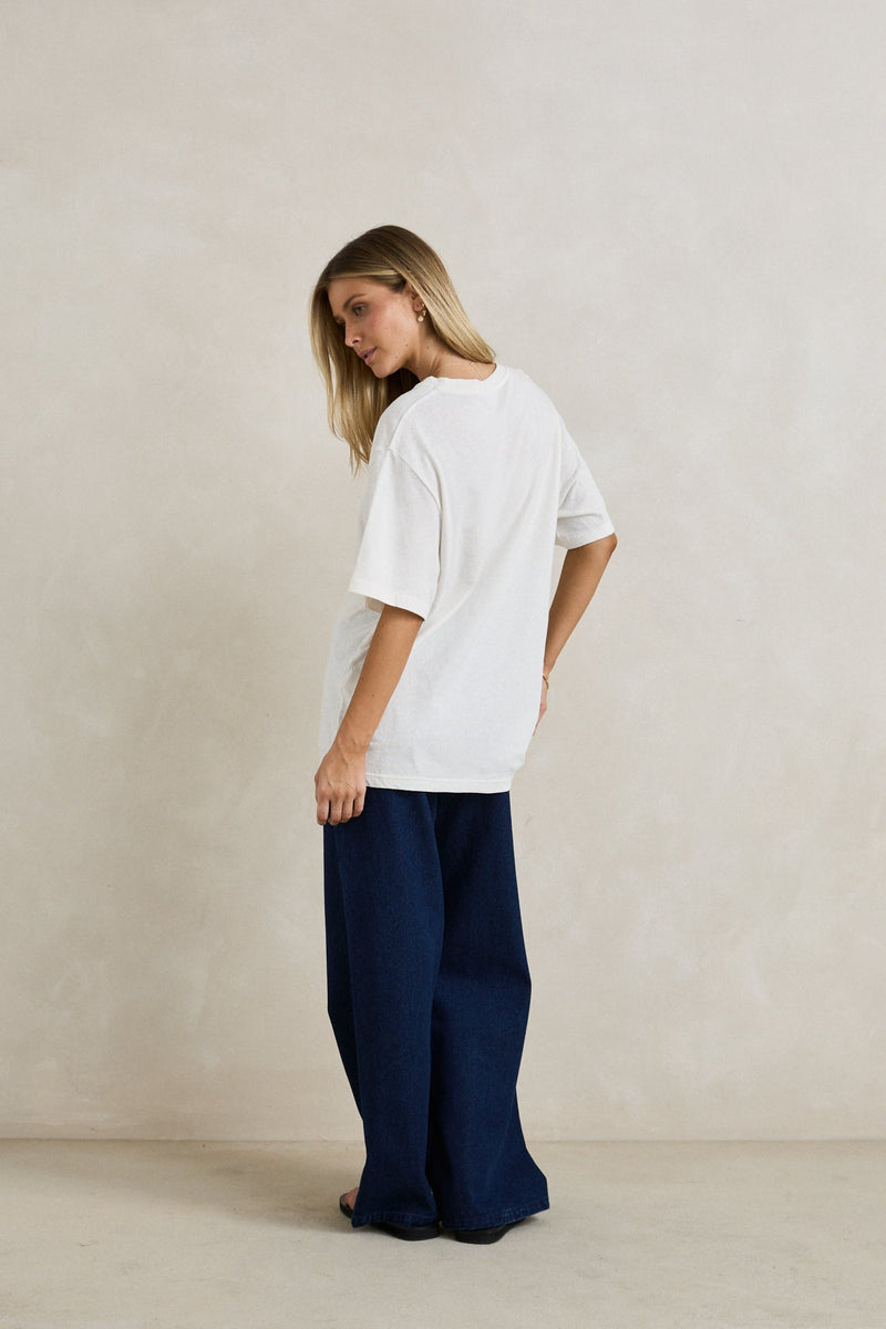 Goldie Oversized T-Shirt White