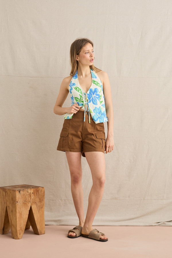 Jaden Cargo Short Brown