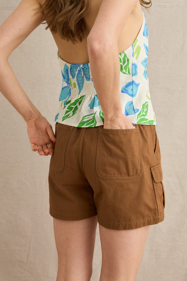 Jaden Cargo Short Brown