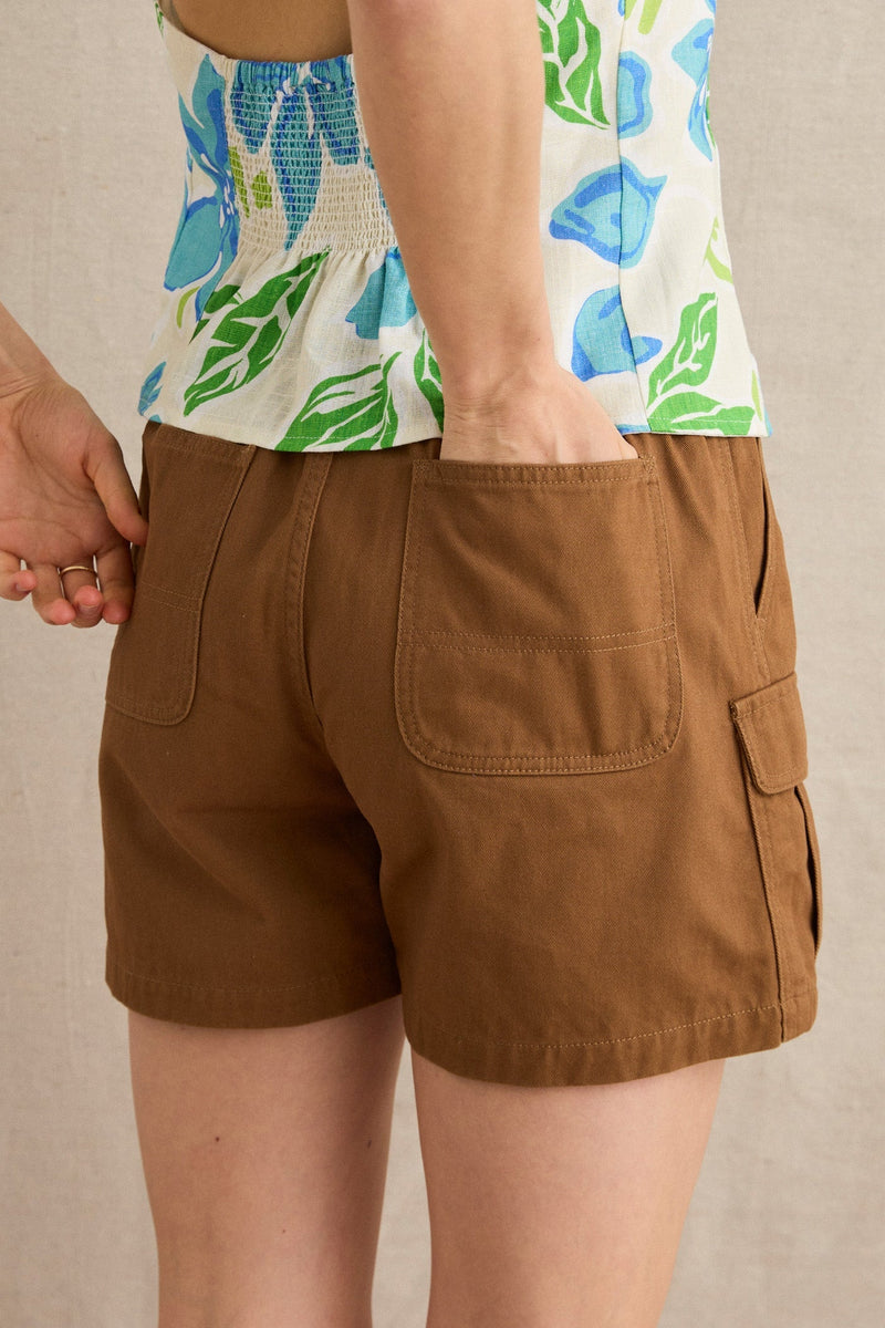 Jaden Cargo Short Brown