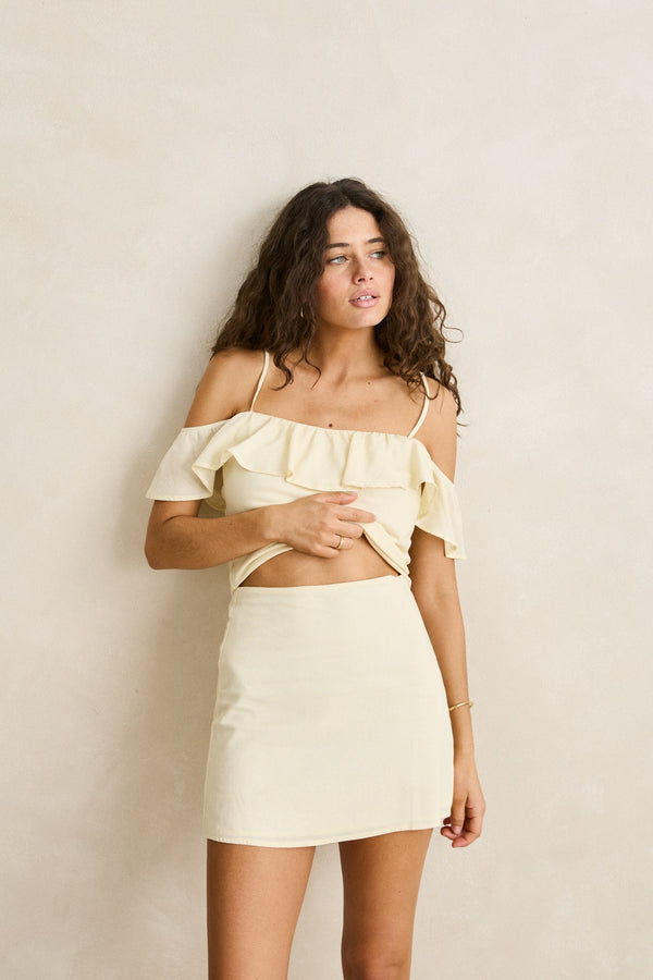 Gigi Skirt Cream