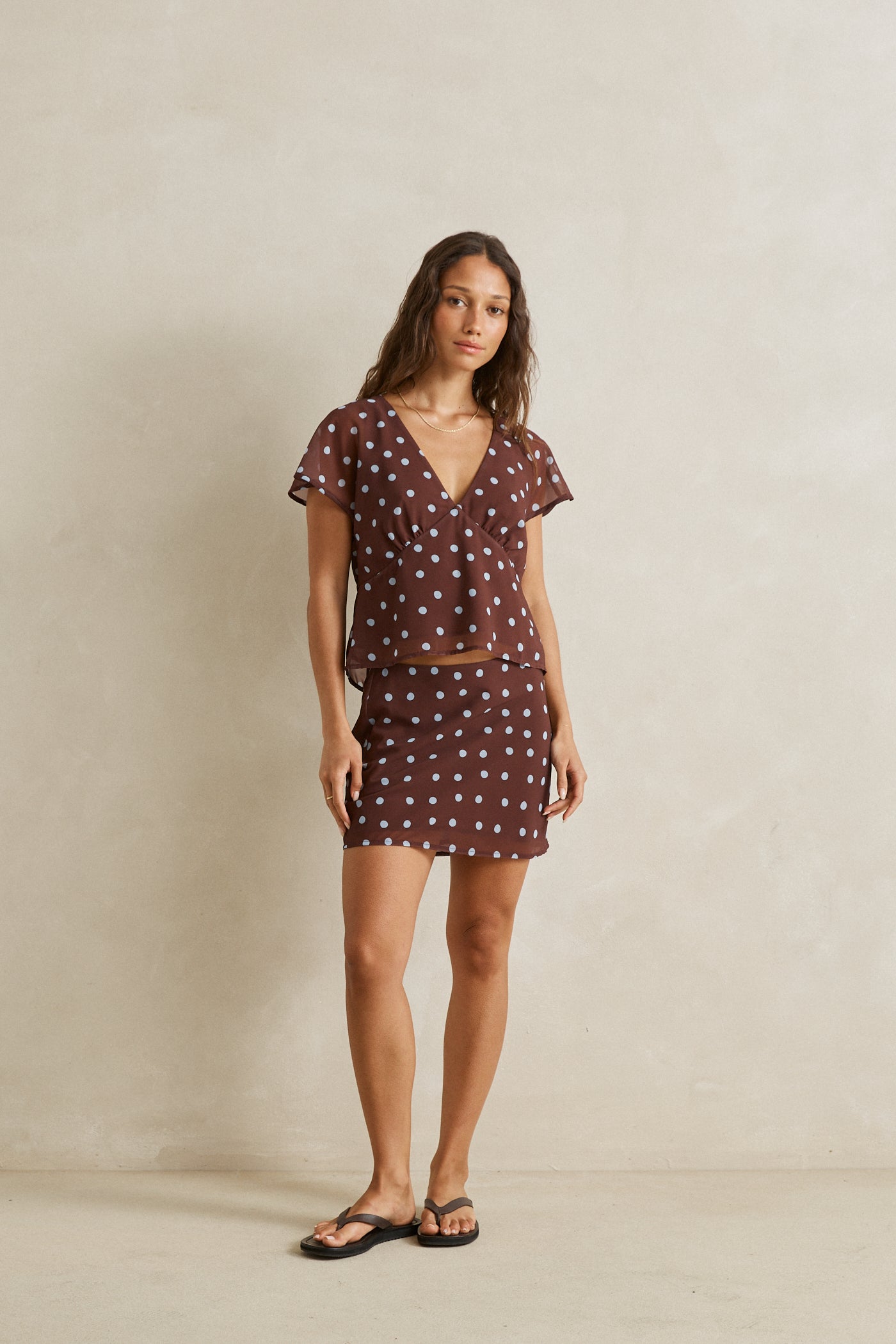 Penny Mini Skirt Chocolate – Rhythm US