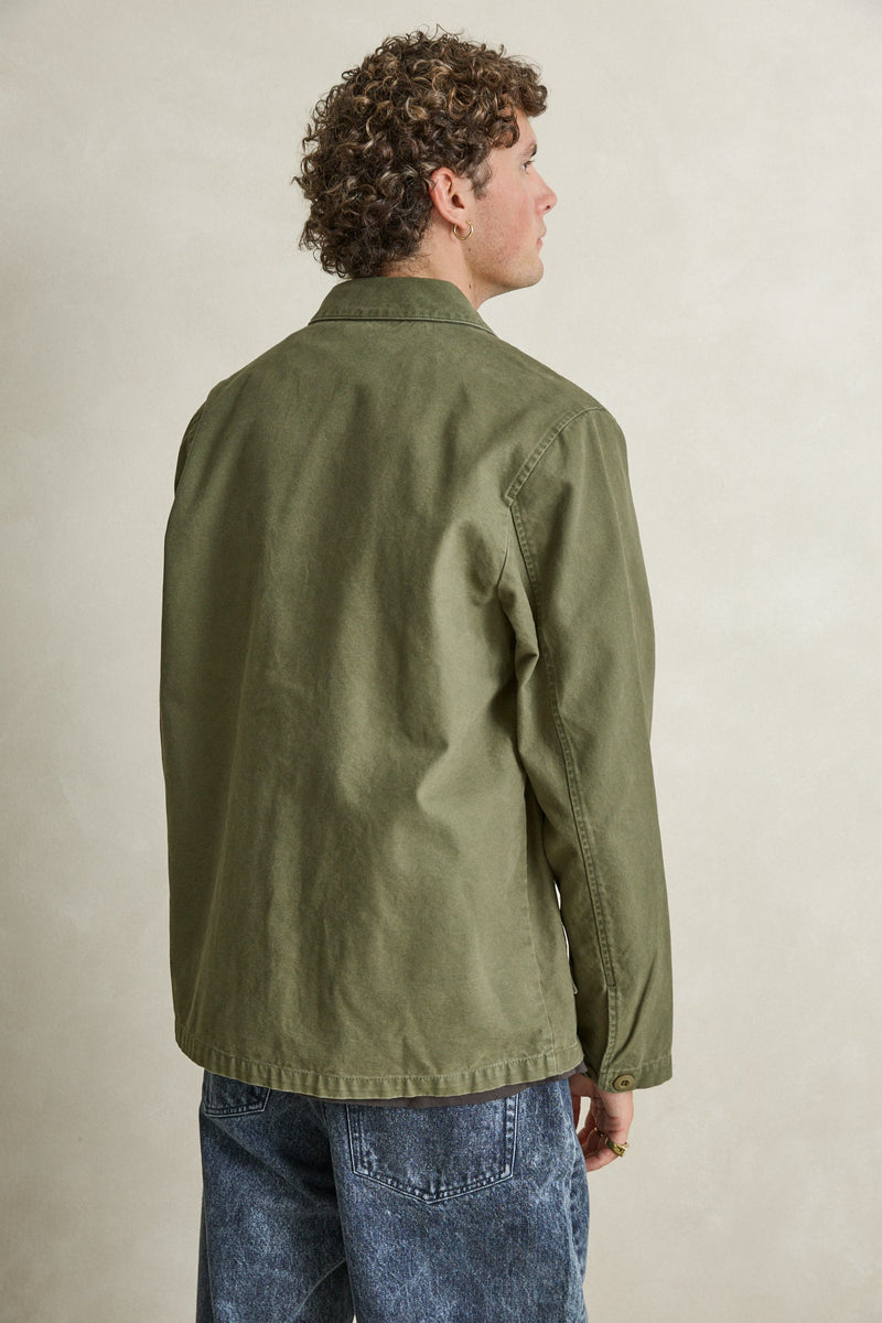 Trade Winds Blazer Olive – Rhythm US