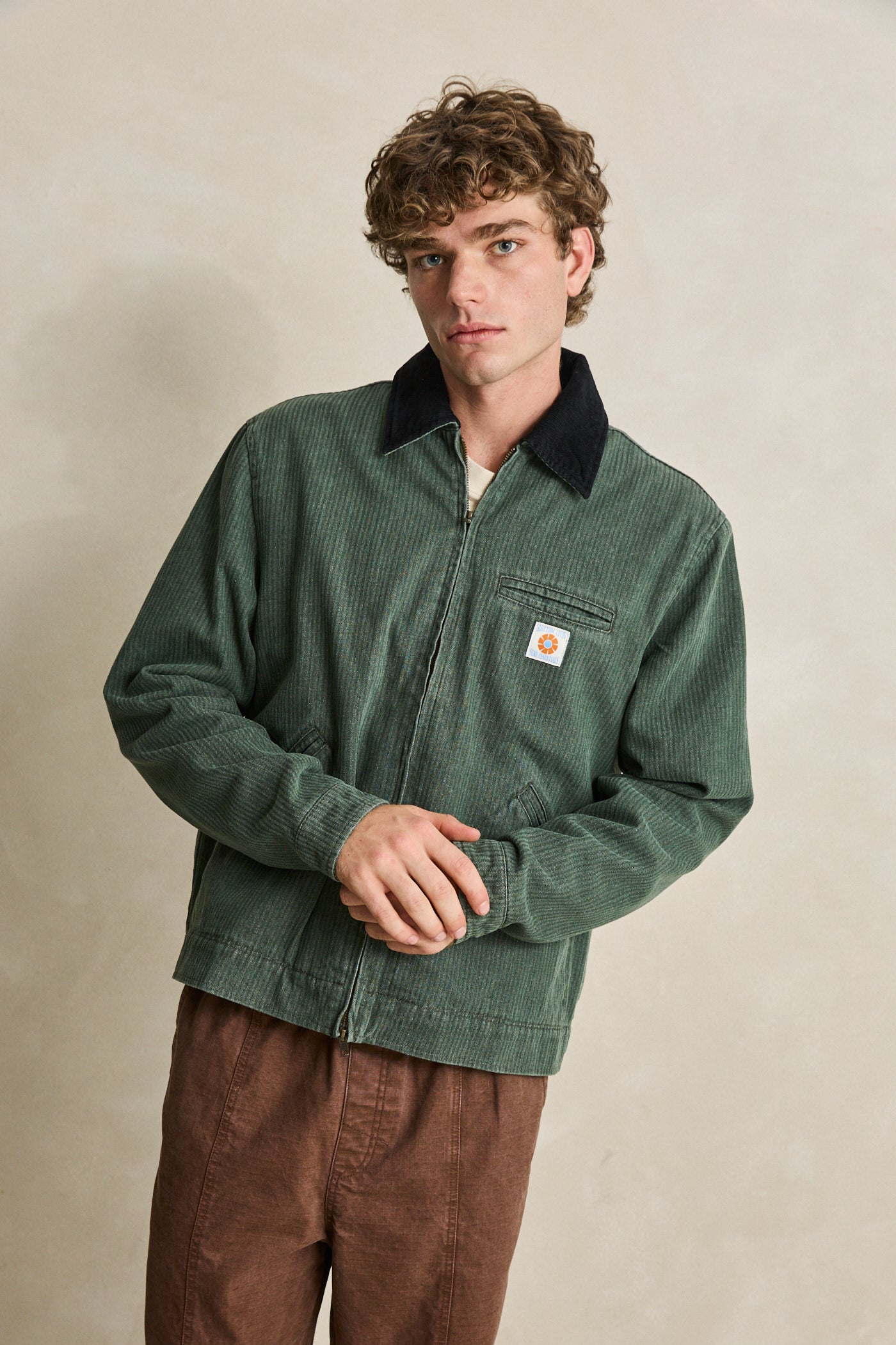 Bixby Denim Jacket Moss – Rhythm US