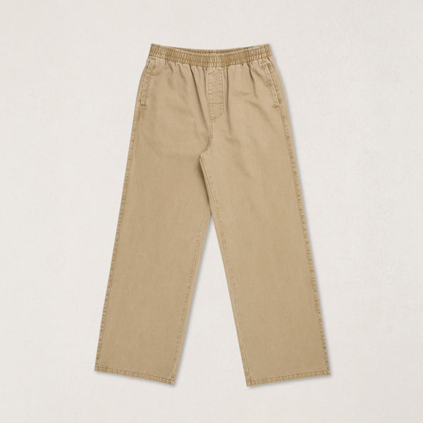 Relaxed Straight Twill Pant Sand – Rhythm US