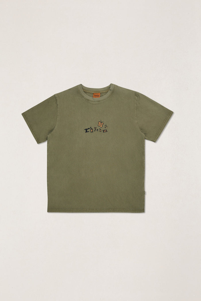 Hum Vintage Ss T-Shirt Olive – Rhythm US