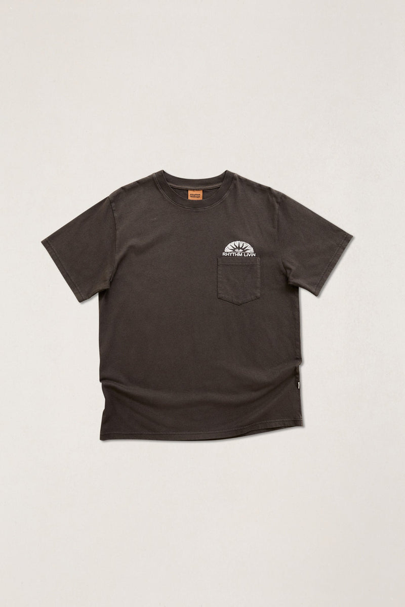 Local Rising Vintage Ss T-Shirt Vintage Black – Rhythm US