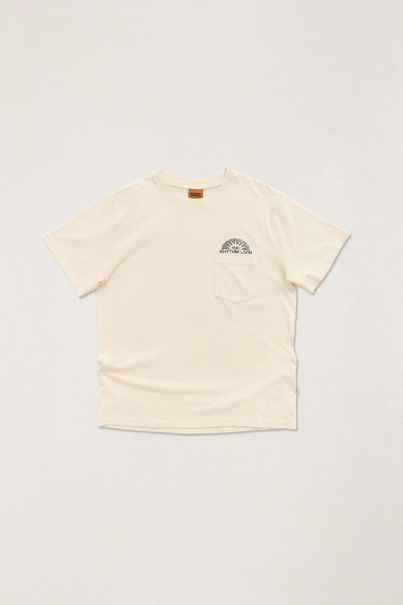 Local Rising Vintage Ss T-Shirt Natural – Rhythm US