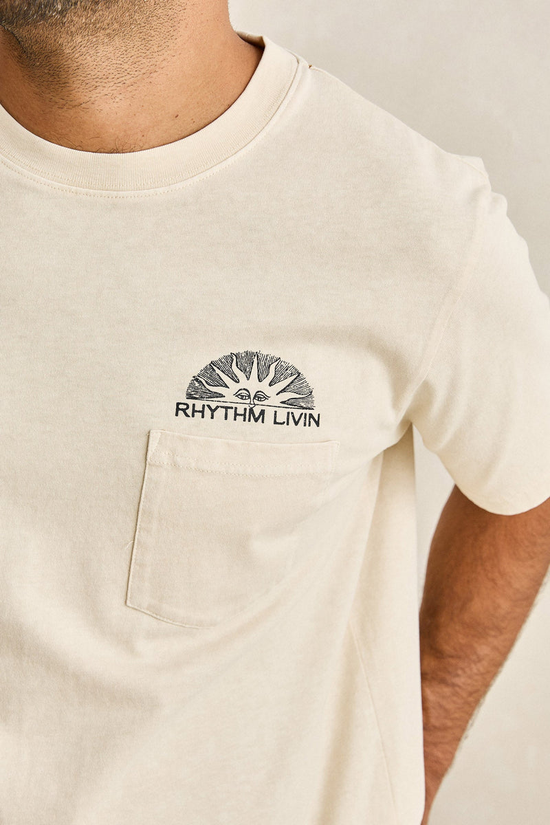 Local Rising Vintage Ss T-Shirt Natural – Rhythm US